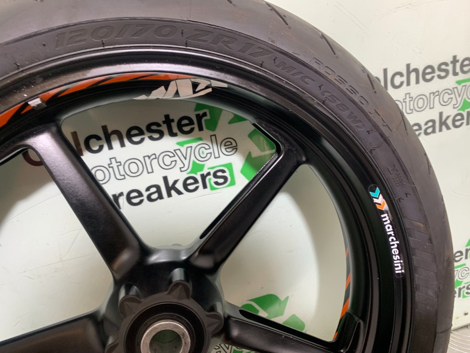 KTM 690 DUKE R LC4 FRONT WHEEL YEAR 2012-2015  (CMB1180)