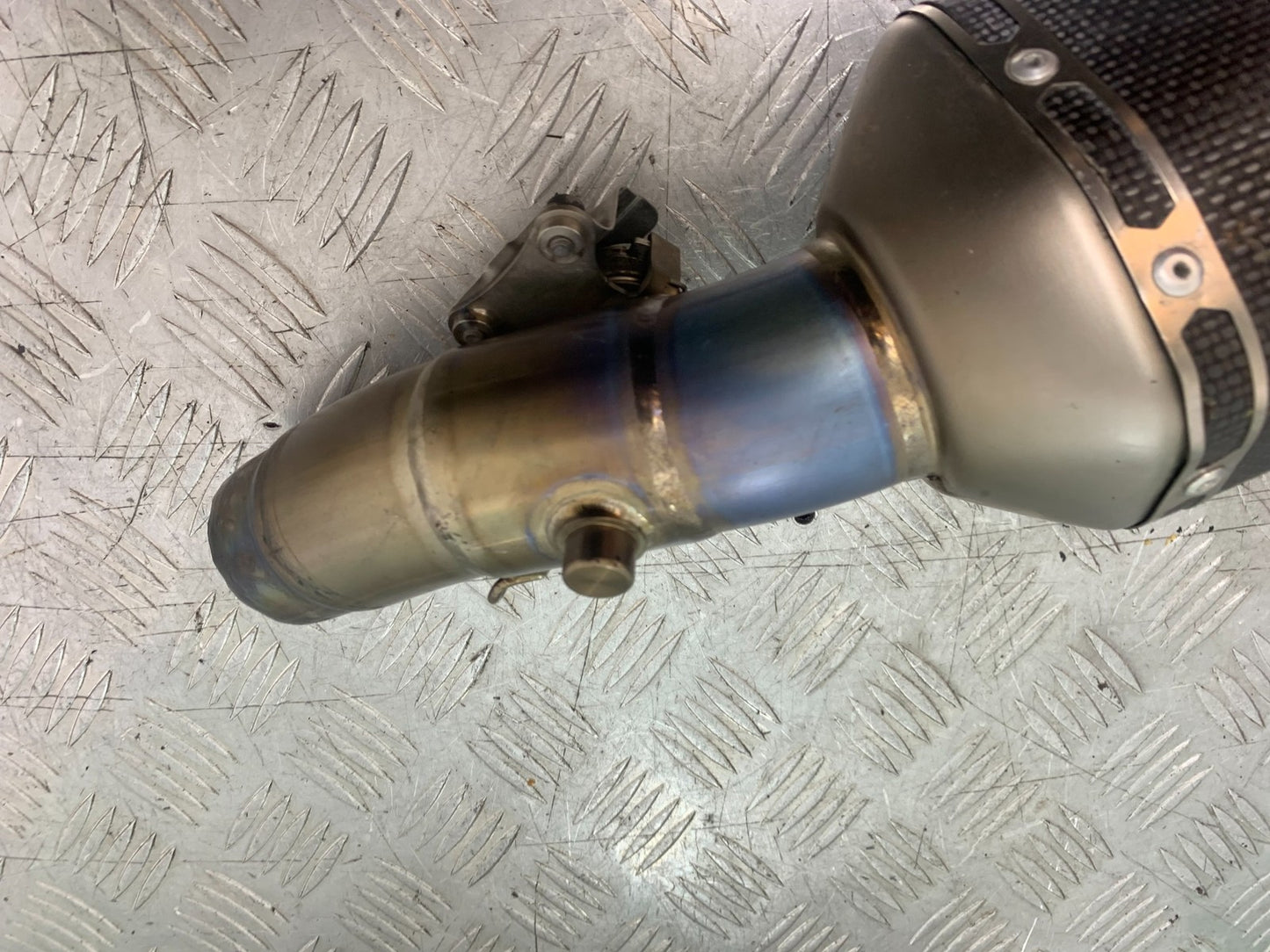 KAWASAKI ZX10R ZX10 R AKRAPOVIC CARBON SILENCER  2008-2010 (CMB1206)