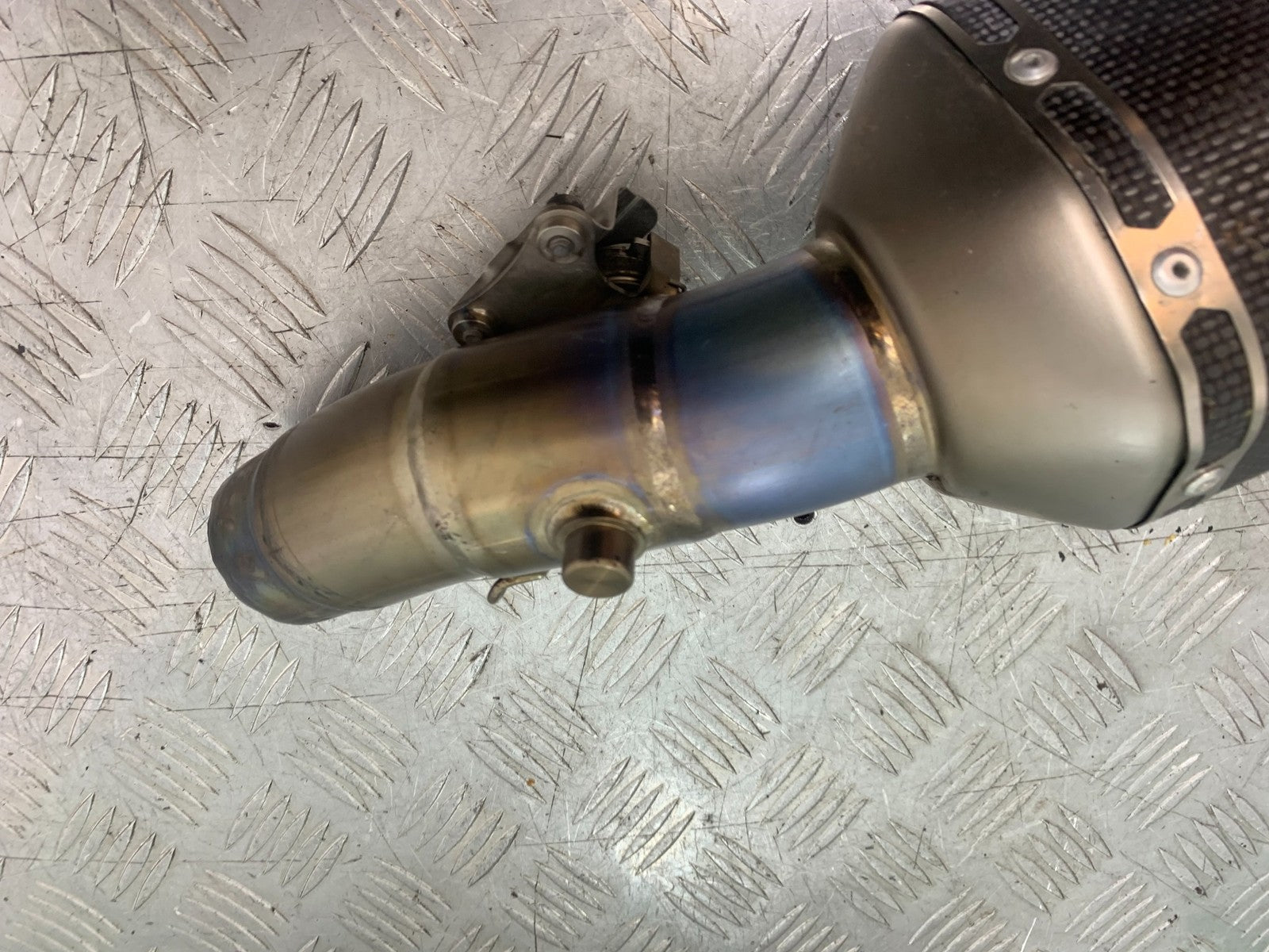 KAWASAKI ZX10R ZX10 R AKRAPOVIC CARBON SILENCER  2008-2010 (CMB1206)