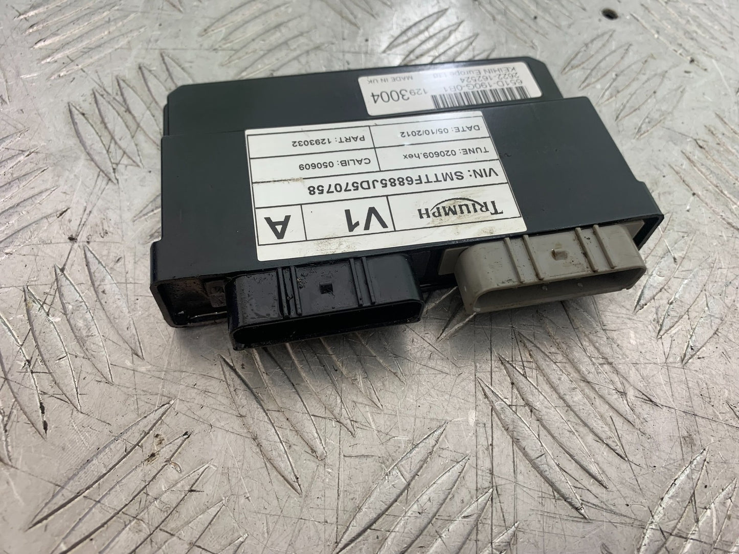 TRIUMPH 1050 SPRINT GT ECU  YEAR 2010-2016 (CMB1250)