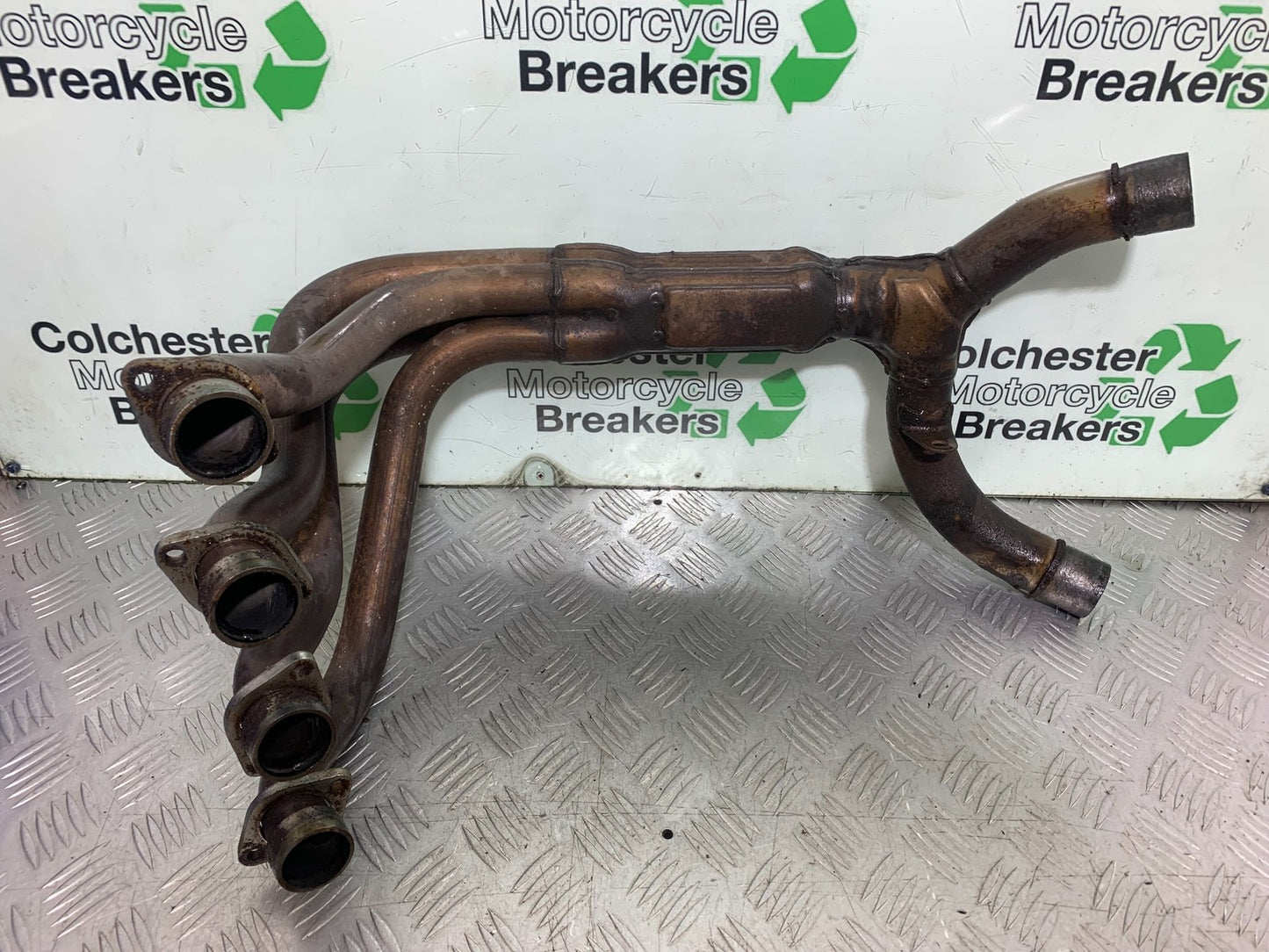 HONDA CBR1100 BLACKBIRD EXHAUST DOWNPIPES   YEAR 1999-2005 (CMB1232)