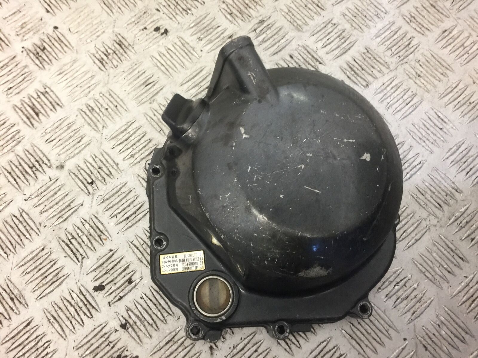 KAWASAKI ZX6R ZX6 F CLUTCH COVER  YEAR 1995 1997 (STOCK 519)