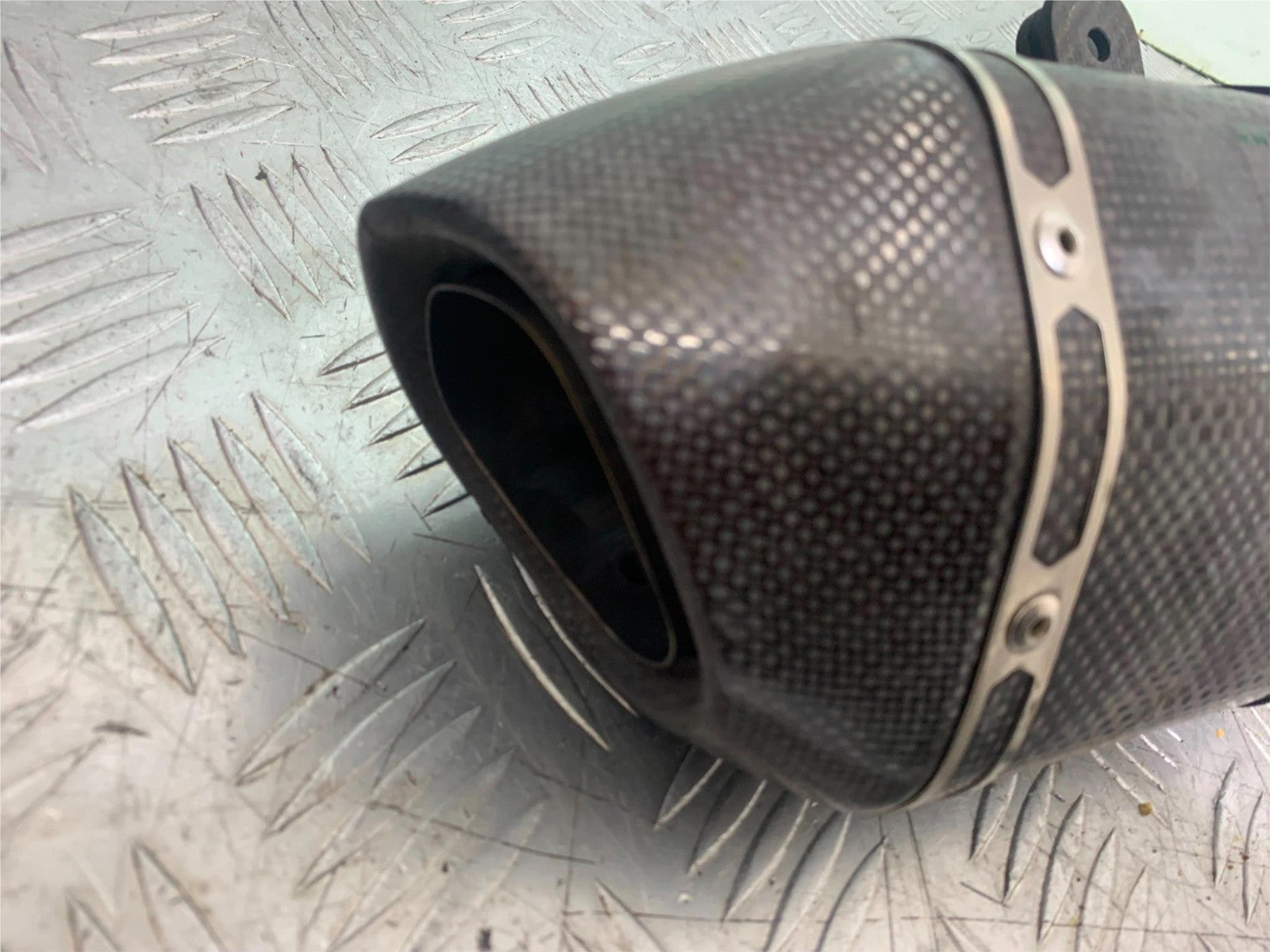KAWASAKI ZX10R ZX10 R AKRAPOVIC CARBON SILENCER  2008-2010 (CMB1206)