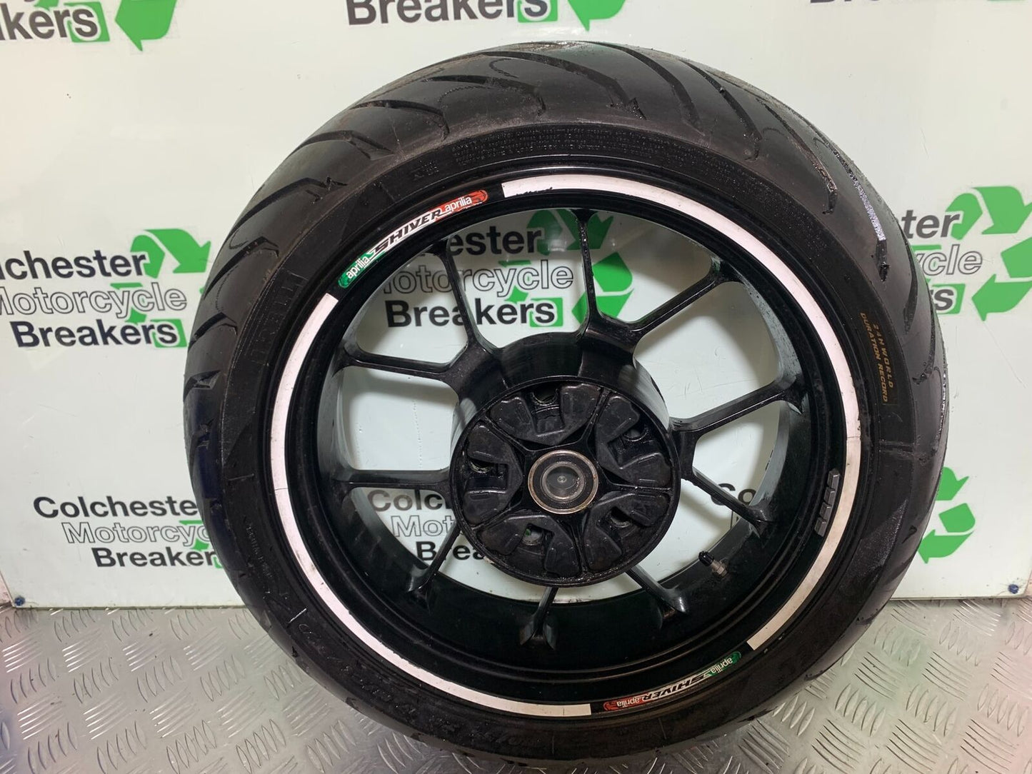 APRILIA SL750 SL 750 SHIVER REAR WHEEL   YEAR 2012 (CMB1074)