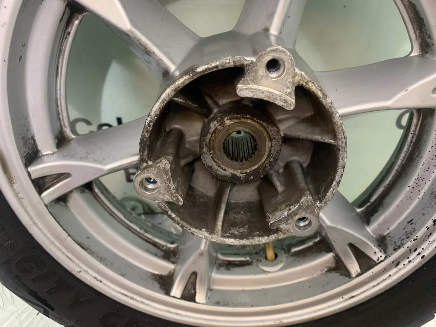 SUZUKI AN 200 UH 200 REAR WHEEL YEAR 2007-2009 (CMB1256)