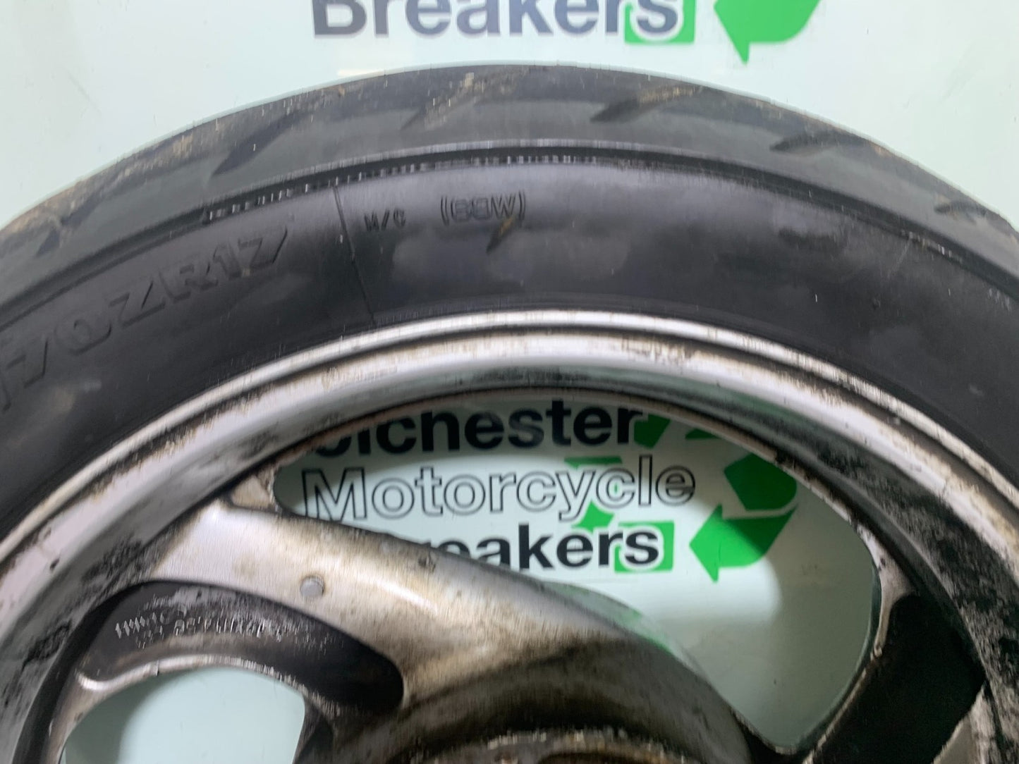 HONDA NT650 V DEAUVILLE REAR WHEEL  YEAR 1999 (CMB1268)