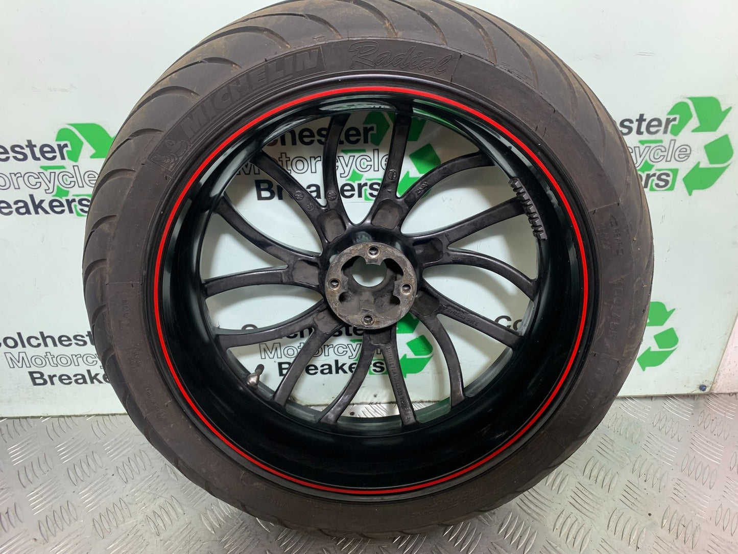 TRIUMPH SPEED TRIPLE R 1050 REAR WHEEL   2009 (CMB1183)