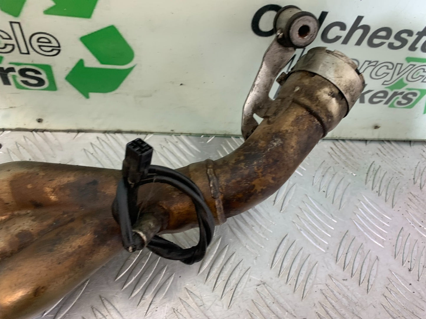 TRIUMPH SPEED TRIPLE R 1050 EXHAUST DOWNPIPES  2009 (CMB1183)