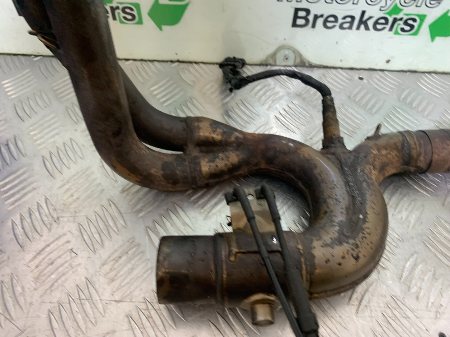 APRILIA TUONO 1000 V4 EXHAUST DOWNPIPES  YEAR 2013-2014  (CMB1239)
