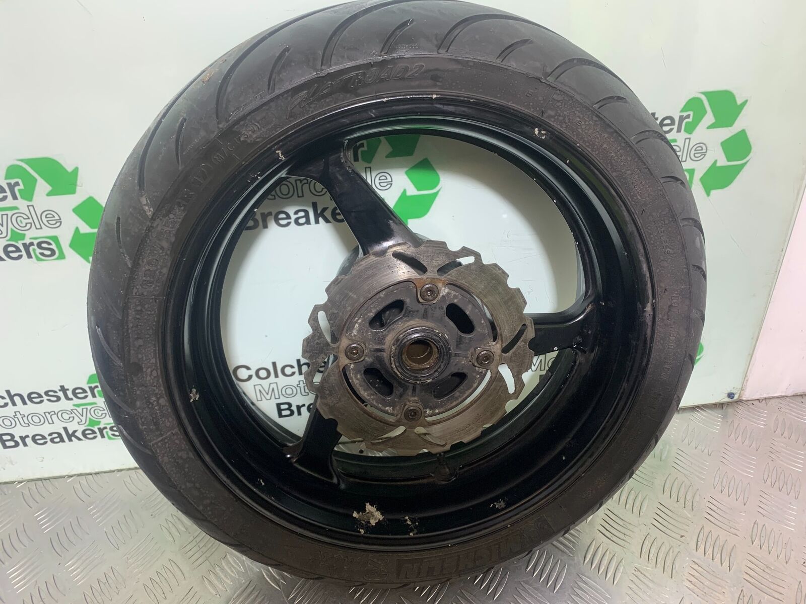 HONDA CBR600 CBR 600 RR REAR WHEEL  YEAR 2003-2004 CMB1086)