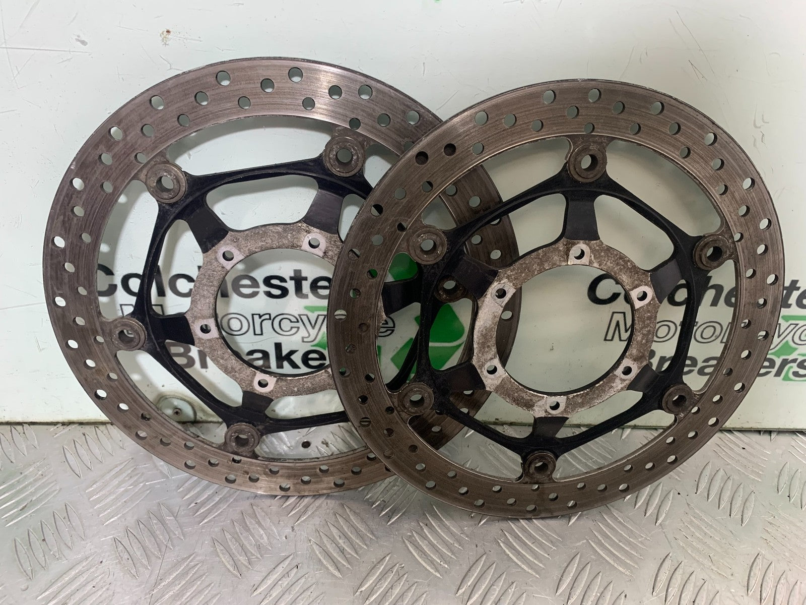 HONDA CBR1000 rr FIREBLADE FRONT BRAKE DISCS  2012-2016 (CMB1280)