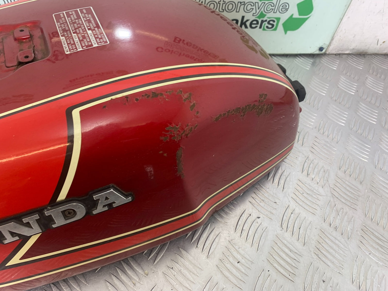HONDA CX500 CX 500 PETROL TANK YEAR 1978 1981 (CMB1137)