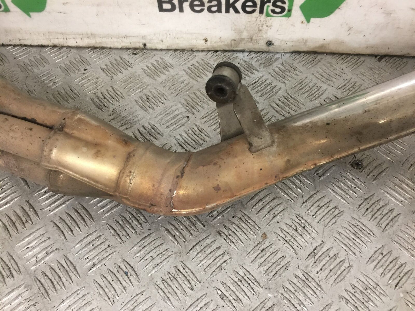 TRIUMPH 600 SPEED FOUR EXHAUST DOWNPIPES   YEAR 2002  (STOCK 756)