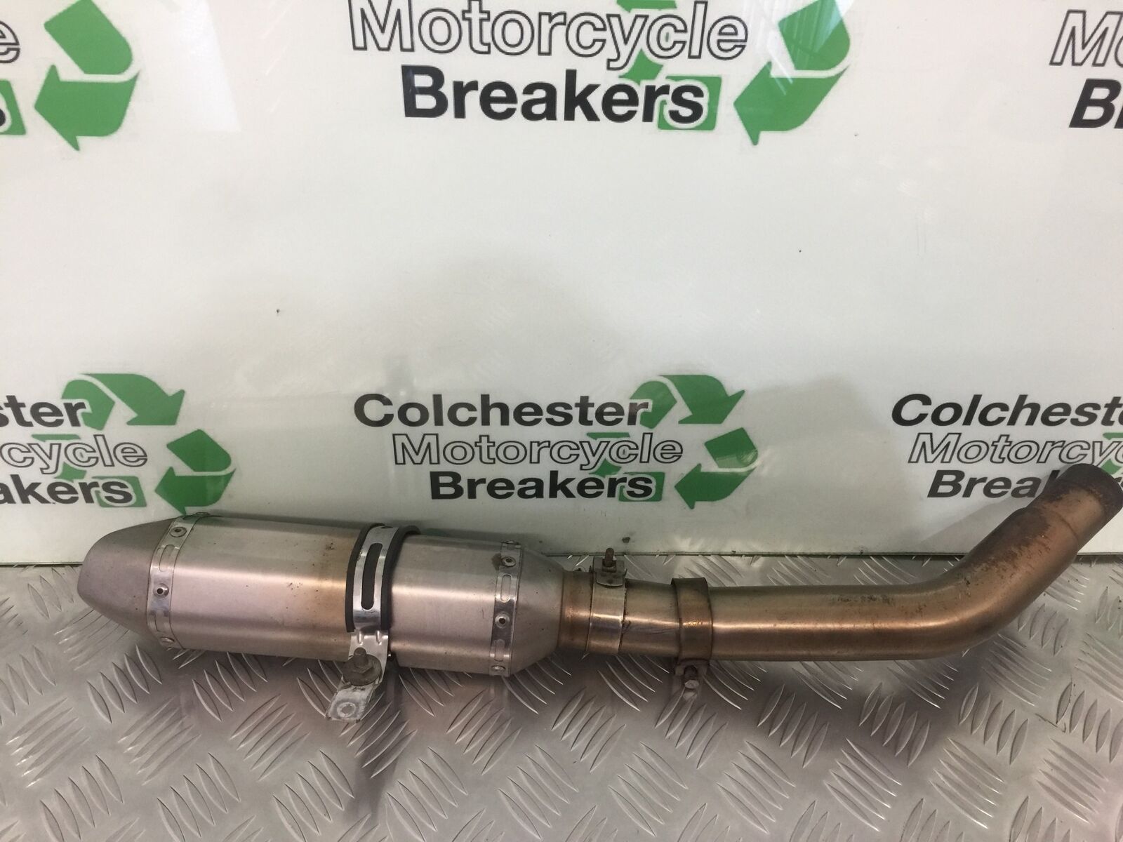 TRIUMPH TIGER 800 XRT GR MOTO SILENCER  YEAR 2015-2017  (STOCK 920)