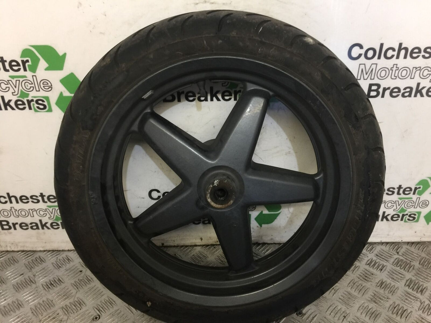 YAMAHA XMAX 125 XMAX-125 FRONT WHEEL  YEAR 2012 (STOCK 689)