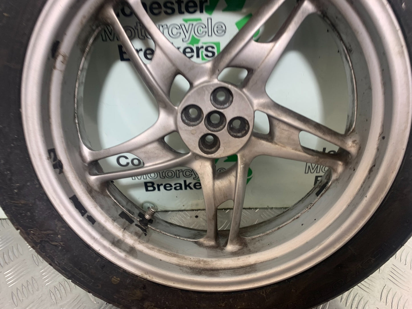 BMW K1200 K 1200 LT REAR WHEEL  YEAR 1999-07 (CMB1138)