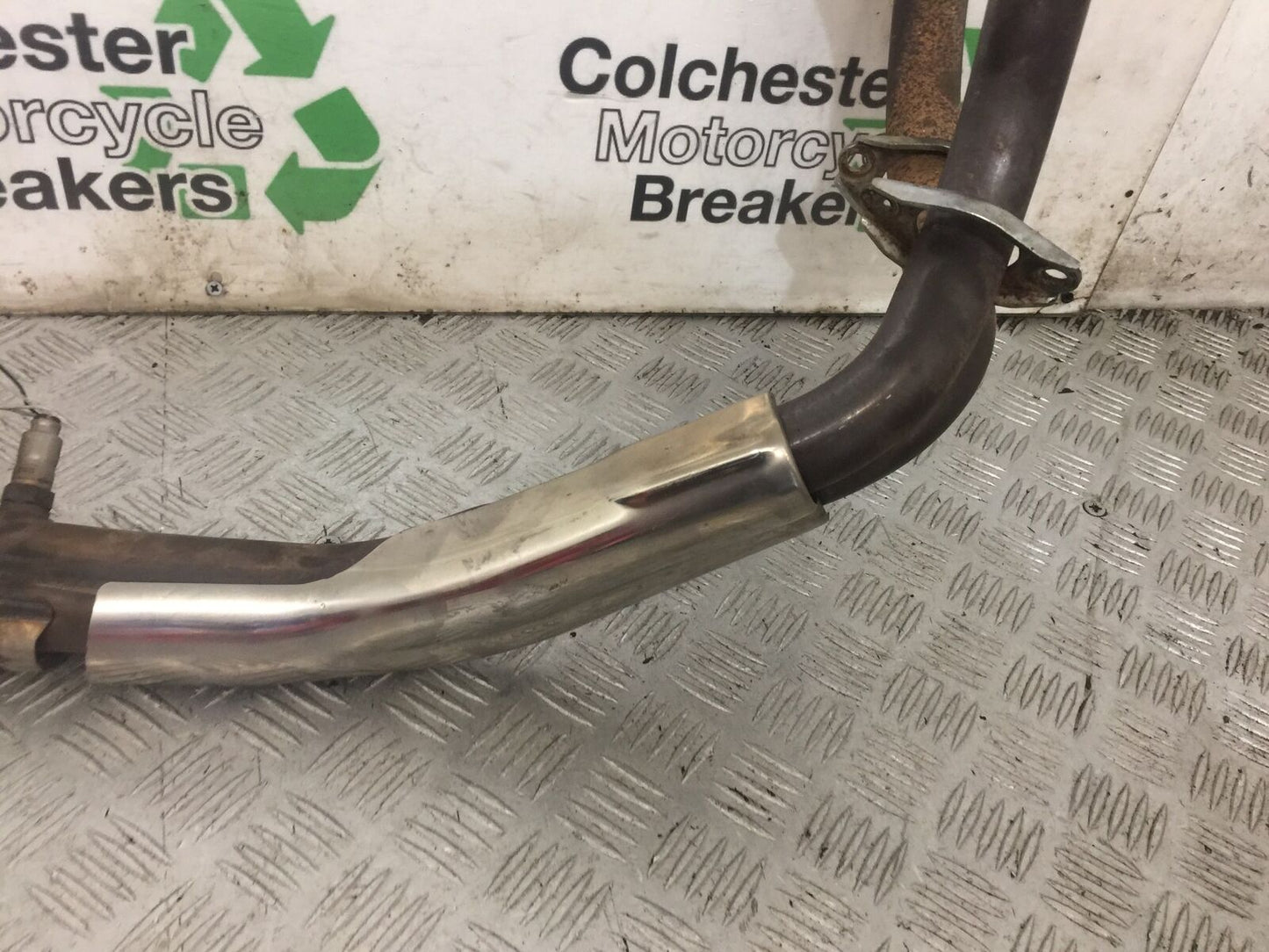 HONDA CRF1000 AFRICA TWIN EXHAUST DOWNPIPES  YEAR 2019 (STOCK 858)