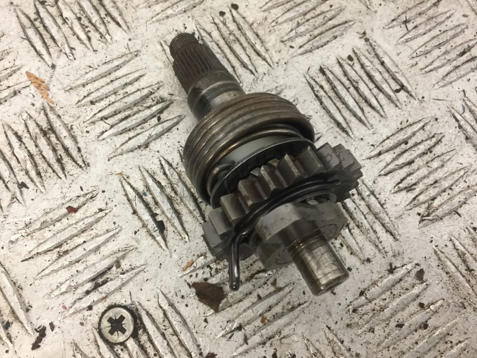 YAMAHA DTR125 DTR 125 DT125 R KICK STARTER  SHAFT YEAR 1992 (STOCK 712)