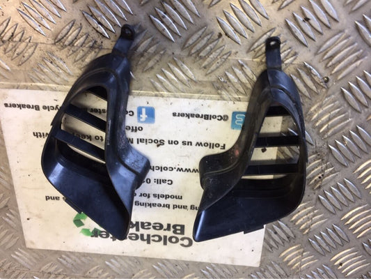 HONDA CBR600 CBR 600 SPORT LEFT AND RIGHT FAIRING INFILL GRILLS  YEAR 2001