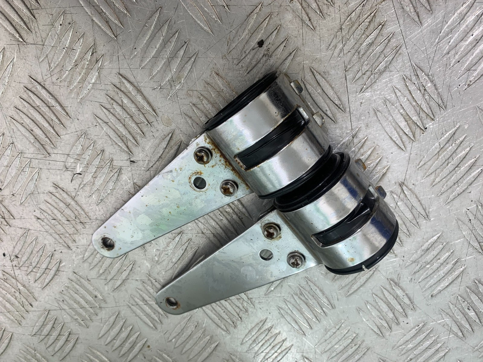 HONDA NTV 600 REVERE HEADLIGHT BRACKETS  YEAR 1988-1996  (CMB1281)