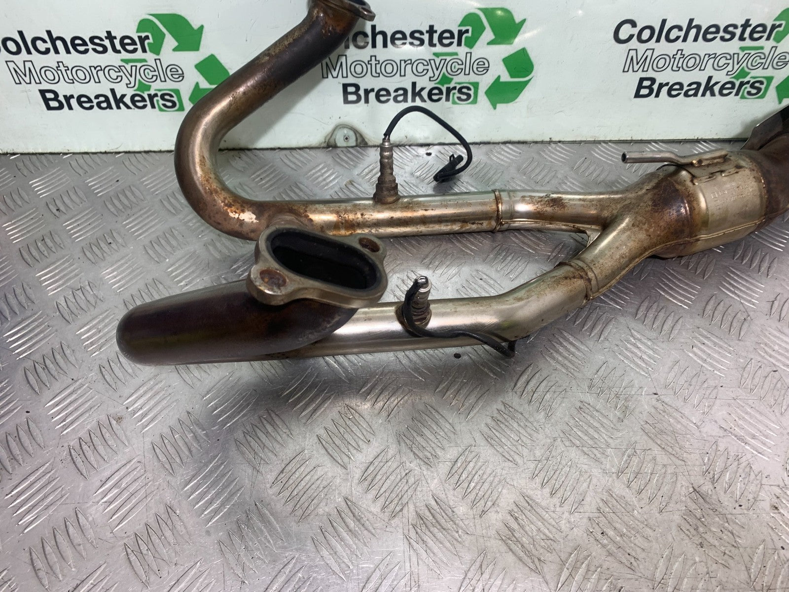 BMW R1200 R 1200 GS EXHAUST DOWNPIPES  YEAR 2013-2016 (CMB1257)
