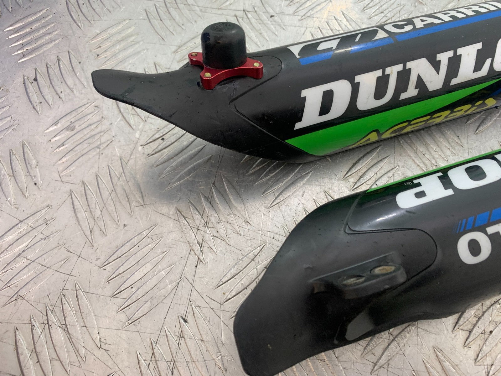 KAWASAKI KXF450 KXF 450 FORK COVERS  YEAR 2013 CMB1217)