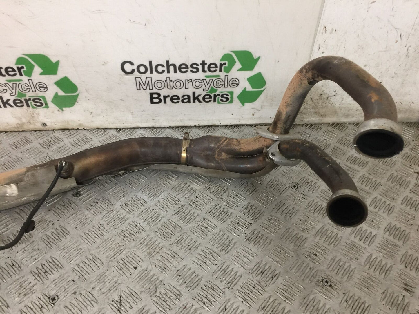 HONDA CRF1000 CRF 1000 AFRICA TWIN EXHAUST DOWNPIPES  2019 (STOCK 759)