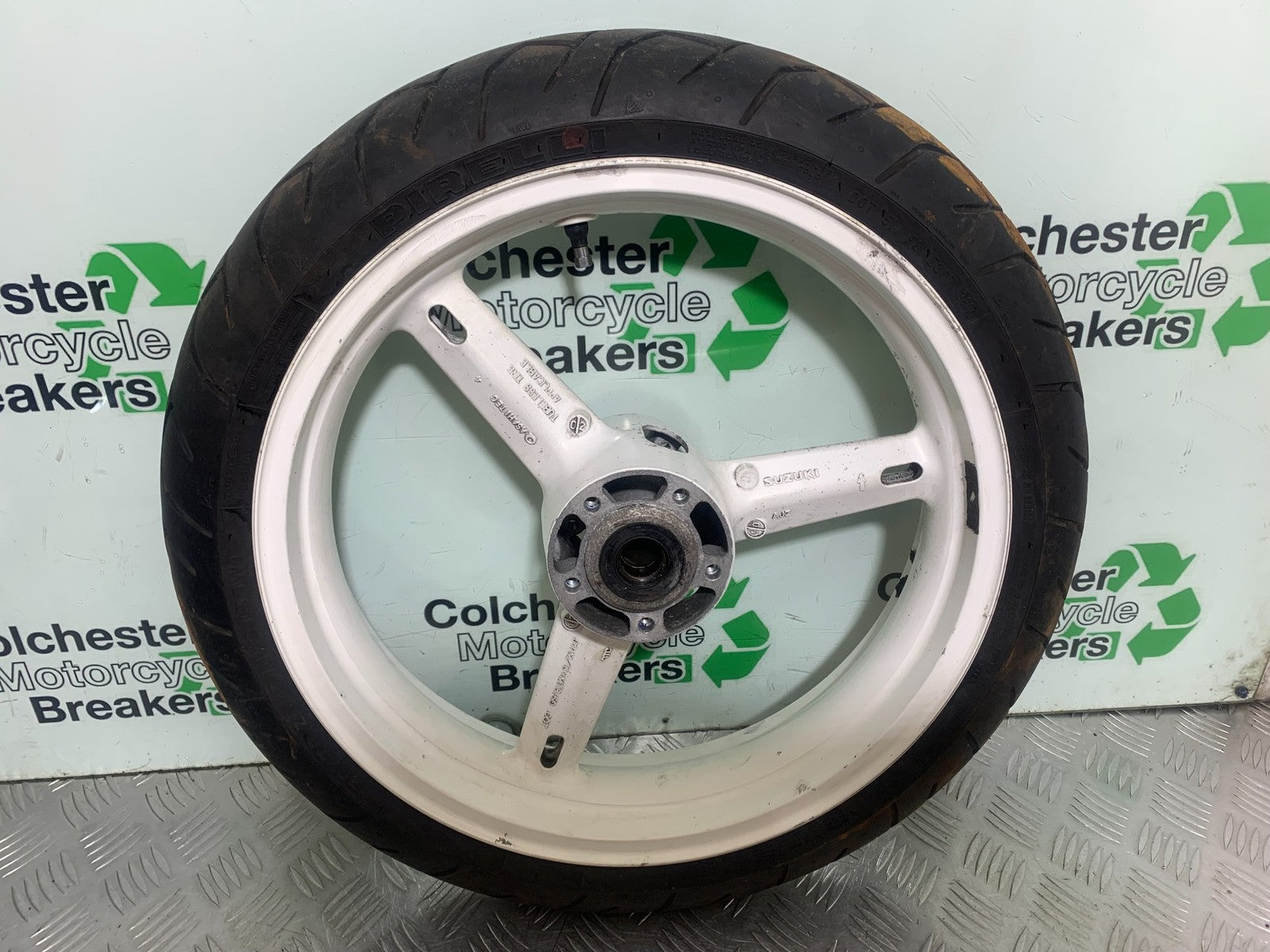 SUZUKI GSXR600 GSXR 600 K1 K2 K3 FRONT WHEEL  1999-03 (CMB1284)
