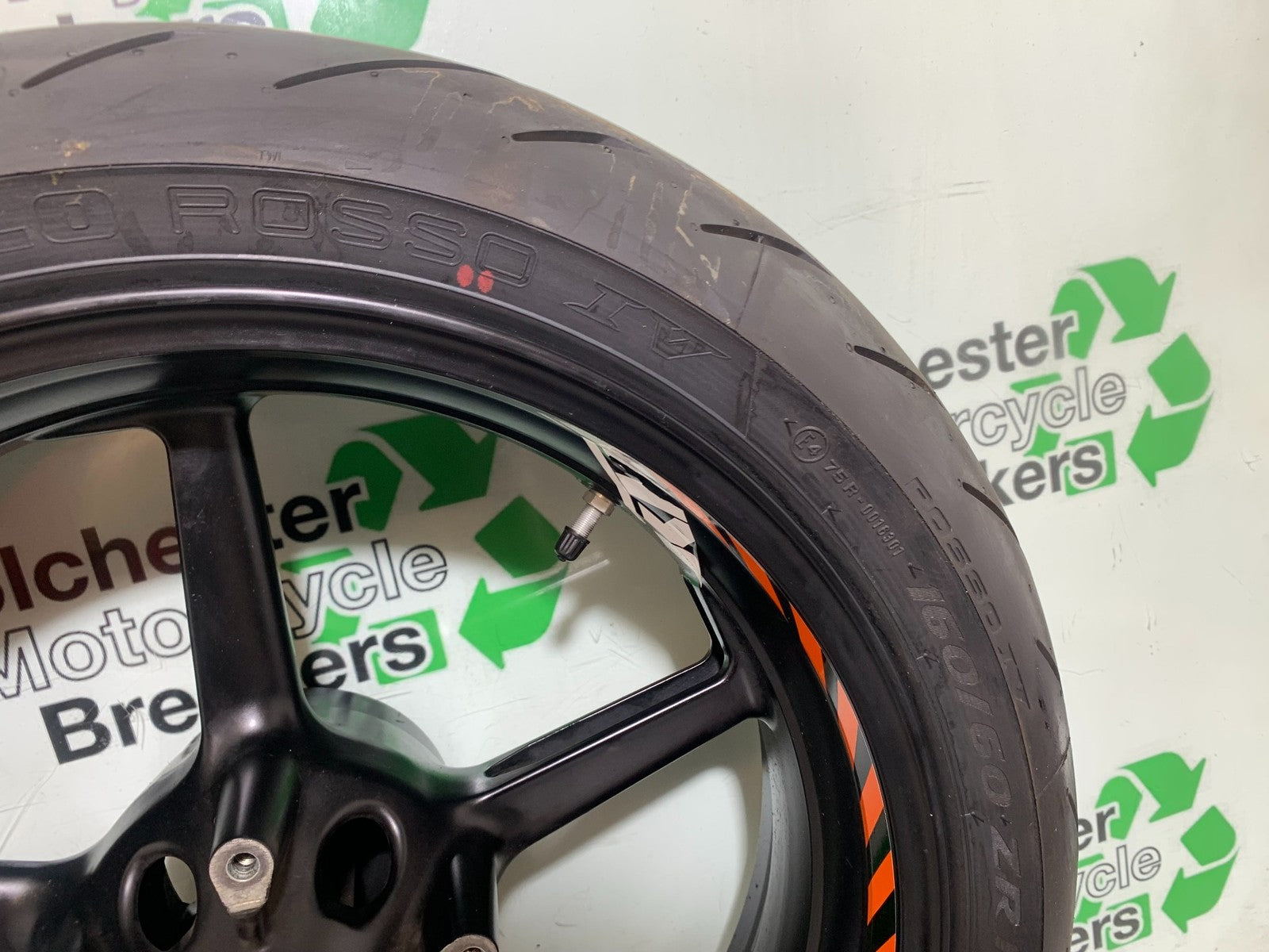 KTM 690 DUKE R LC4 REAR WHEEL YEAR 2012-2015  (CMB1180)