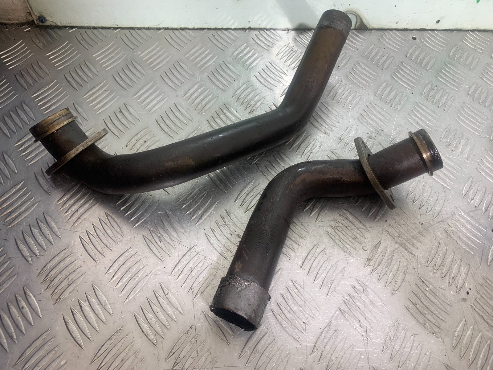 APRILIA SL750 SL 750 SHIVER EXHAUST DOWNPIPES  YEAR 2008-2016 (CMB1242)