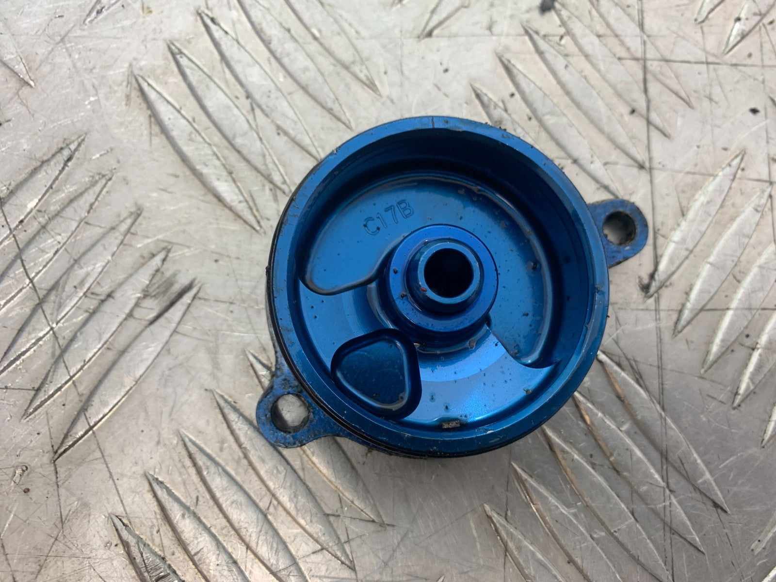 KAWASAKI KXF450 KXF 450 OIL FILTER COVER YEAR 2009-2015 CMB1217)