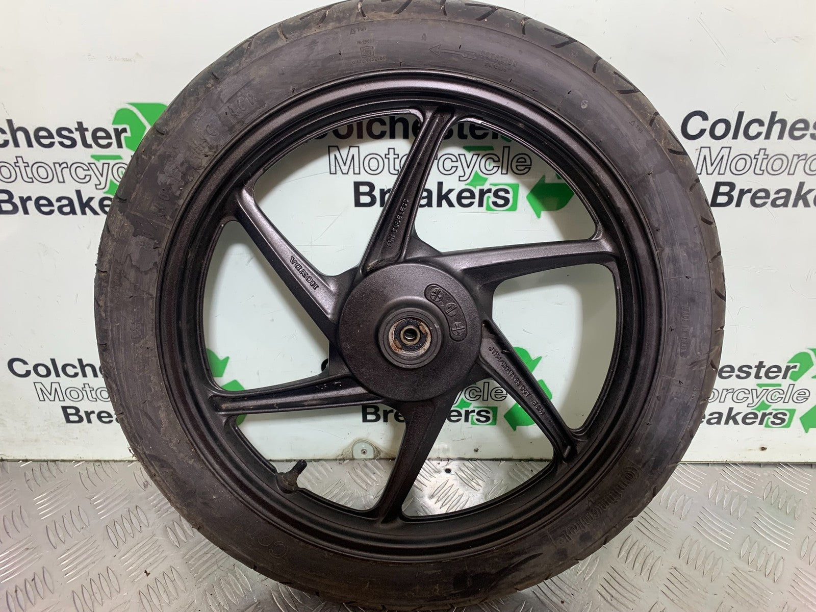 HONDA CBF125 CBF 125 FRONT WHEEL  YEAR 2009-14 (CMB1182)