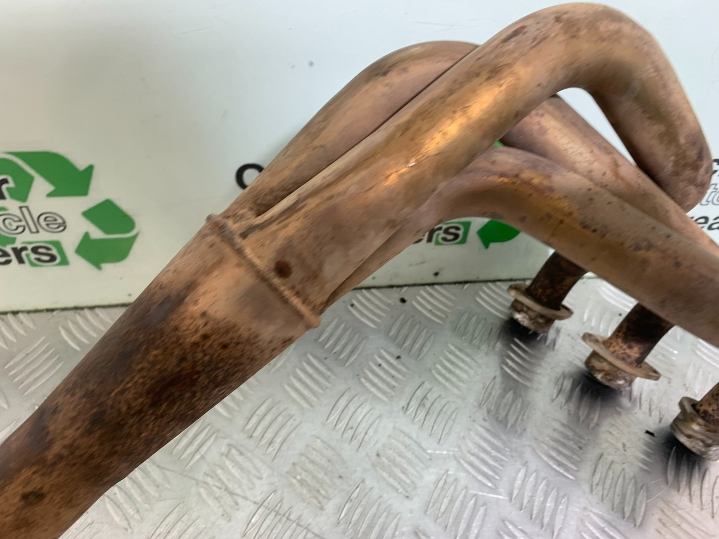 TRIUMPH T509 SPEED TRIPLE EXHAUST DOWNPIPES  YEAR 1997-1998 (CMB1144)
