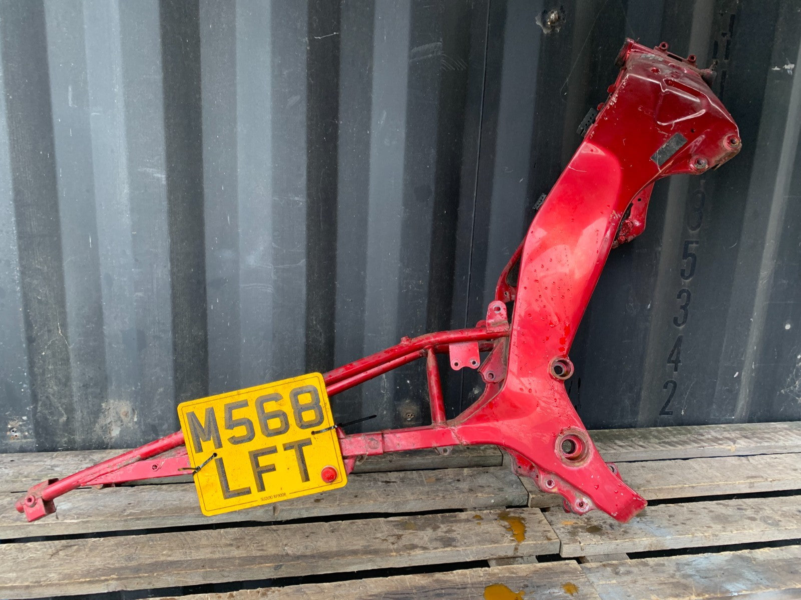 SUZUKI RF900 RF 900 FRAME REG LOG BOOK  YEAR 1994-1999 CMB1326