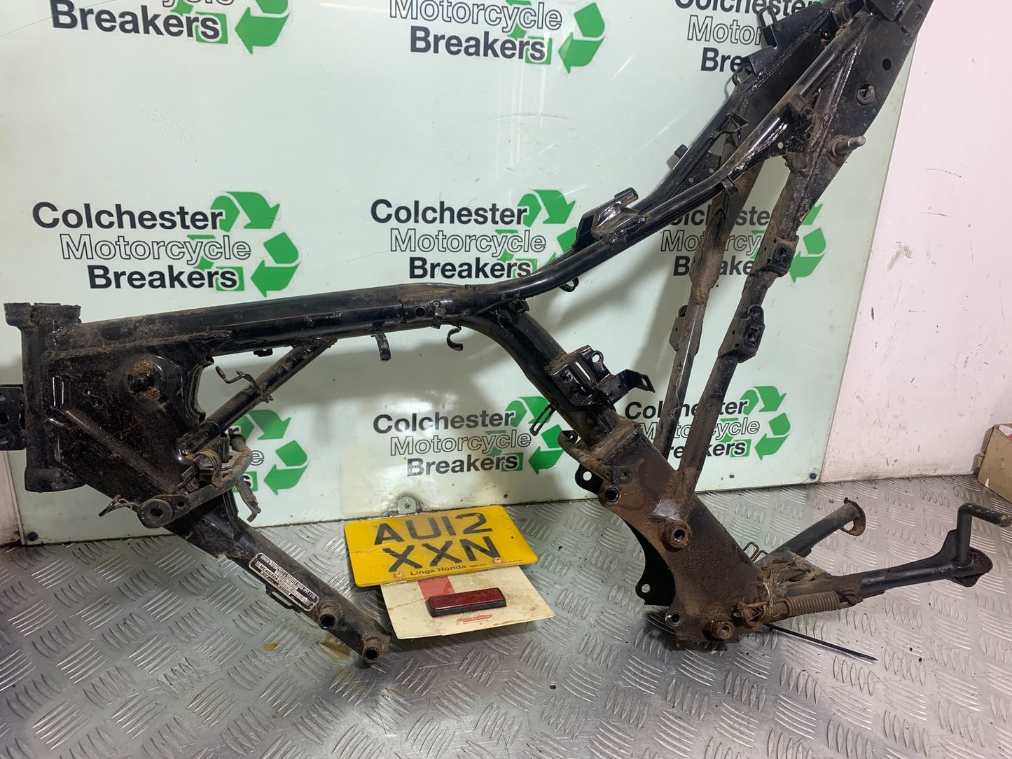 HONDA CBF125 CBF 125 FRAME REG LOG BOOK YEAR 2009-14  (CMB1172)