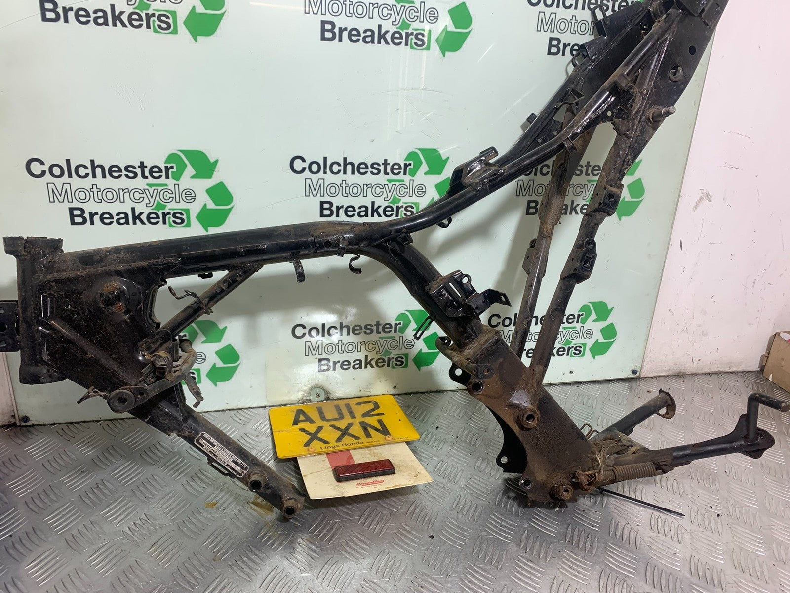 HONDA CBF125 CBF 125 FRAME REG LOG BOOK YEAR 2009-14  (CMB1172)