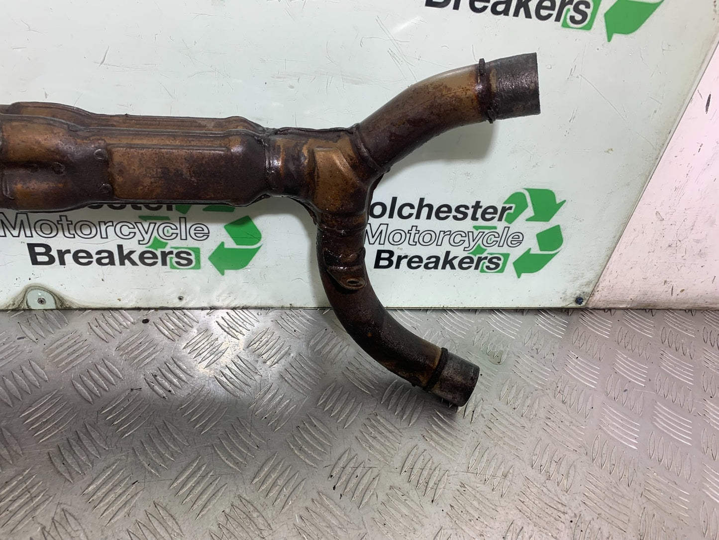 HONDA CBR1100 BLACKBIRD EXHAUST DOWNPIPES   YEAR 1999-2005 (CMB1232)