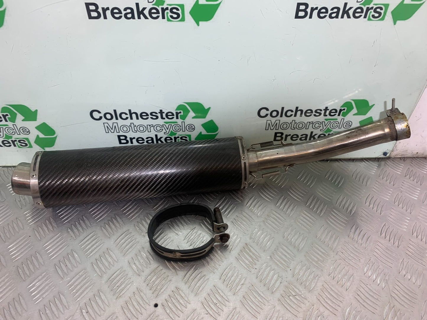 YAMAHA YZF600 YZF 600 THUNDERCAT CARBON RACE SILENCER   1996-2003 (CMB1046)