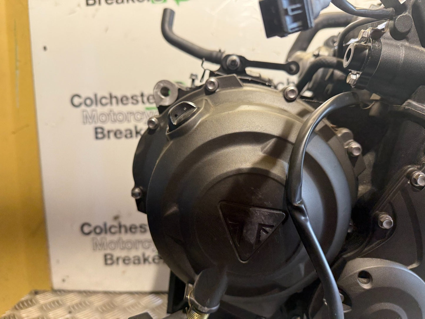 TRIUMPH TRIDENT 660 ENGINE YEAR 2021-2024 (CMB1295) - ONLY 2,700 MILES!