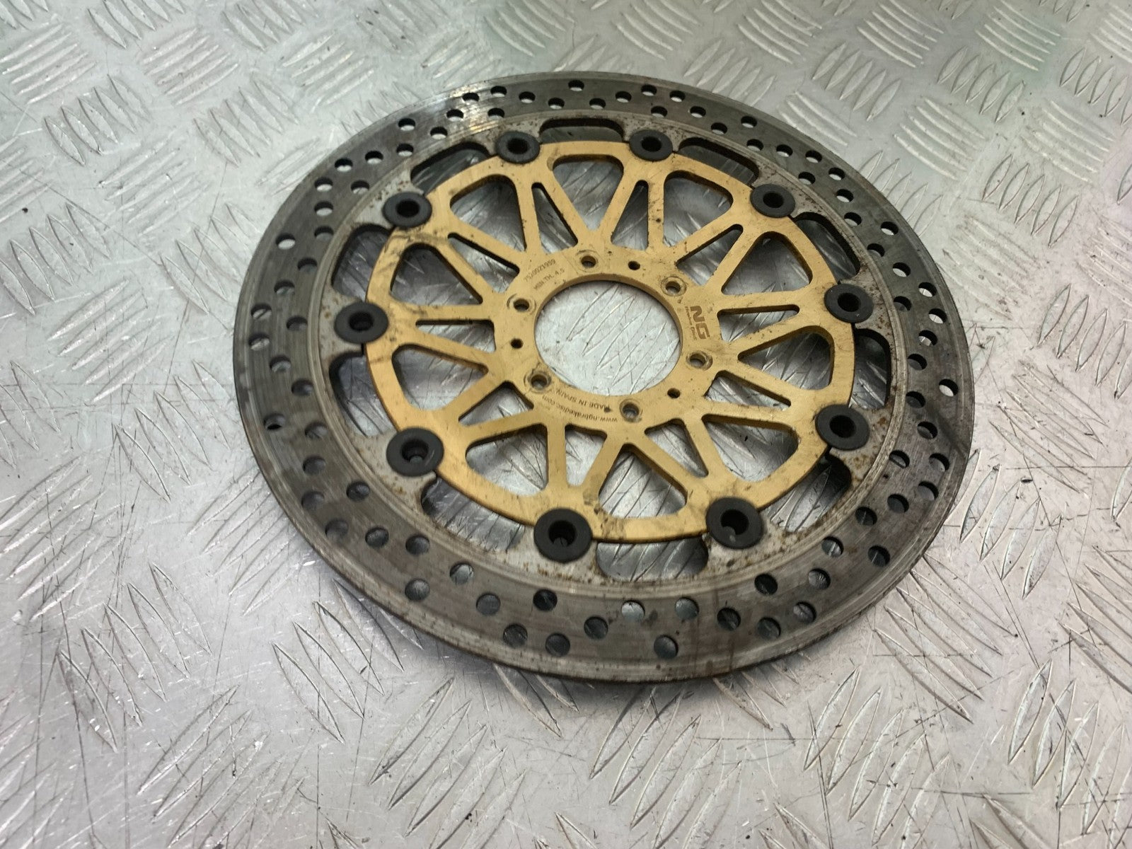 HONDA VFR800 PRE V-TEC 1 X FRONT BRAKE DISC  YEAR 1998-2001 (CMB1233)