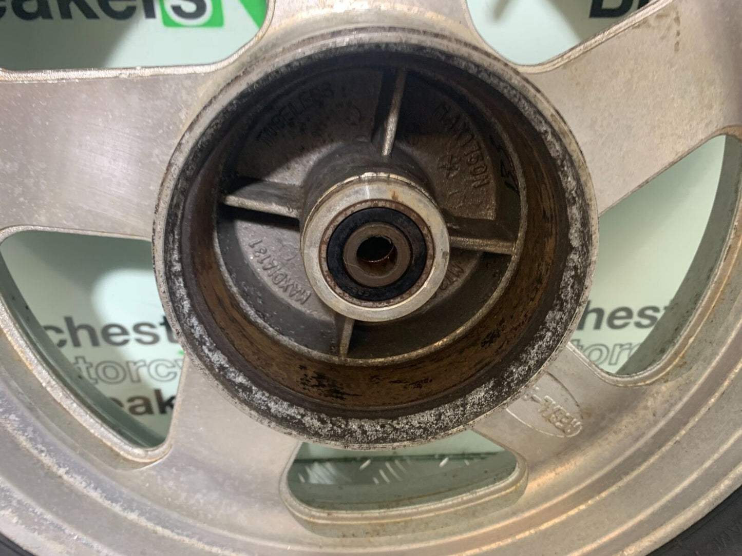 AJS DD125 REGAL RAPTOR REAR WHEEL  YEAR 2007 (CMB1061)