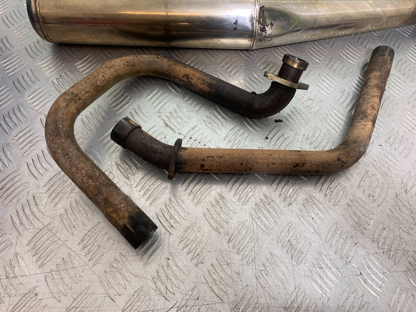HONDA NT650 V DEAUVILLE MOTAD EXHAUST   YEAR 1999 (CMB1268)