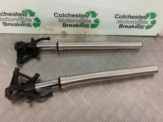 KAWASAKI ZX6R ZX6 R FORKS (SOLD AS PARTS)  YEAR 2007 2008 (STOCK 973)