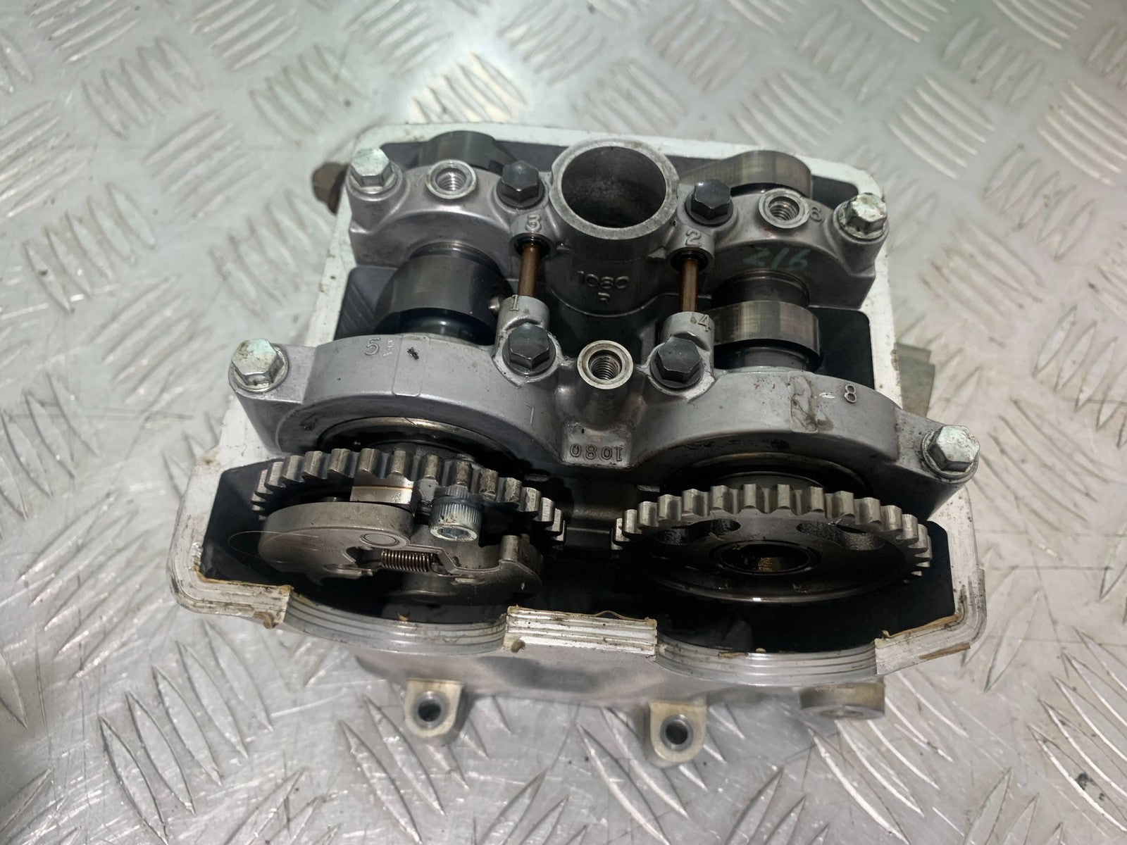 KAWASAKI KXF450 KXF 450 CYLINDER HEAD AND CAMS YEAR 2009-2015 CMB1217)