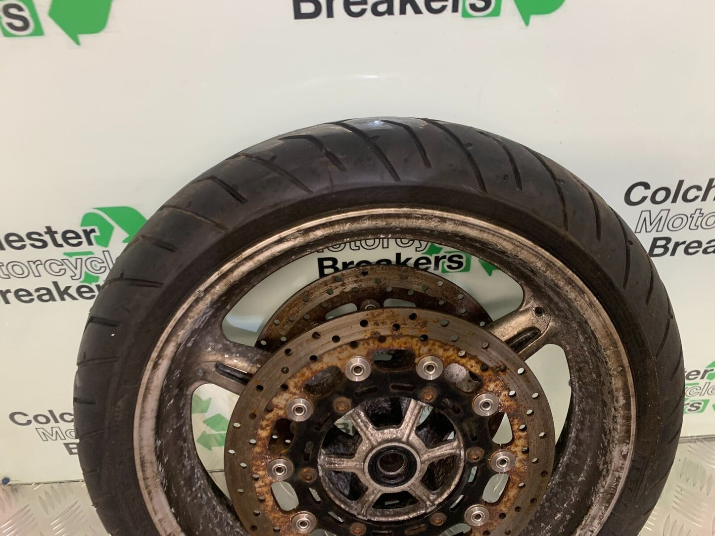 YAMAHA FJR1300 FJR 1300 FRONT WHEEL AND DISCS   YEAR 2001-05 (STOCK 946)