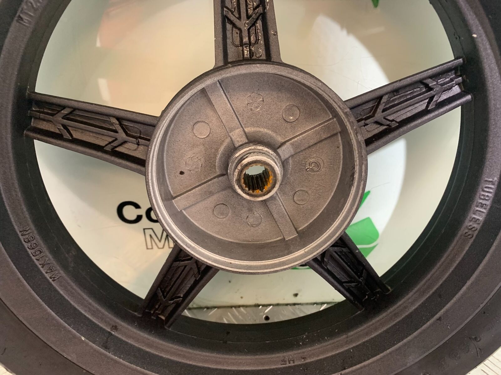 MOTORINI MISANO SXI 125 REAR WHEEL (GOOD TYRE)YEAR 2022 (CMB1078)