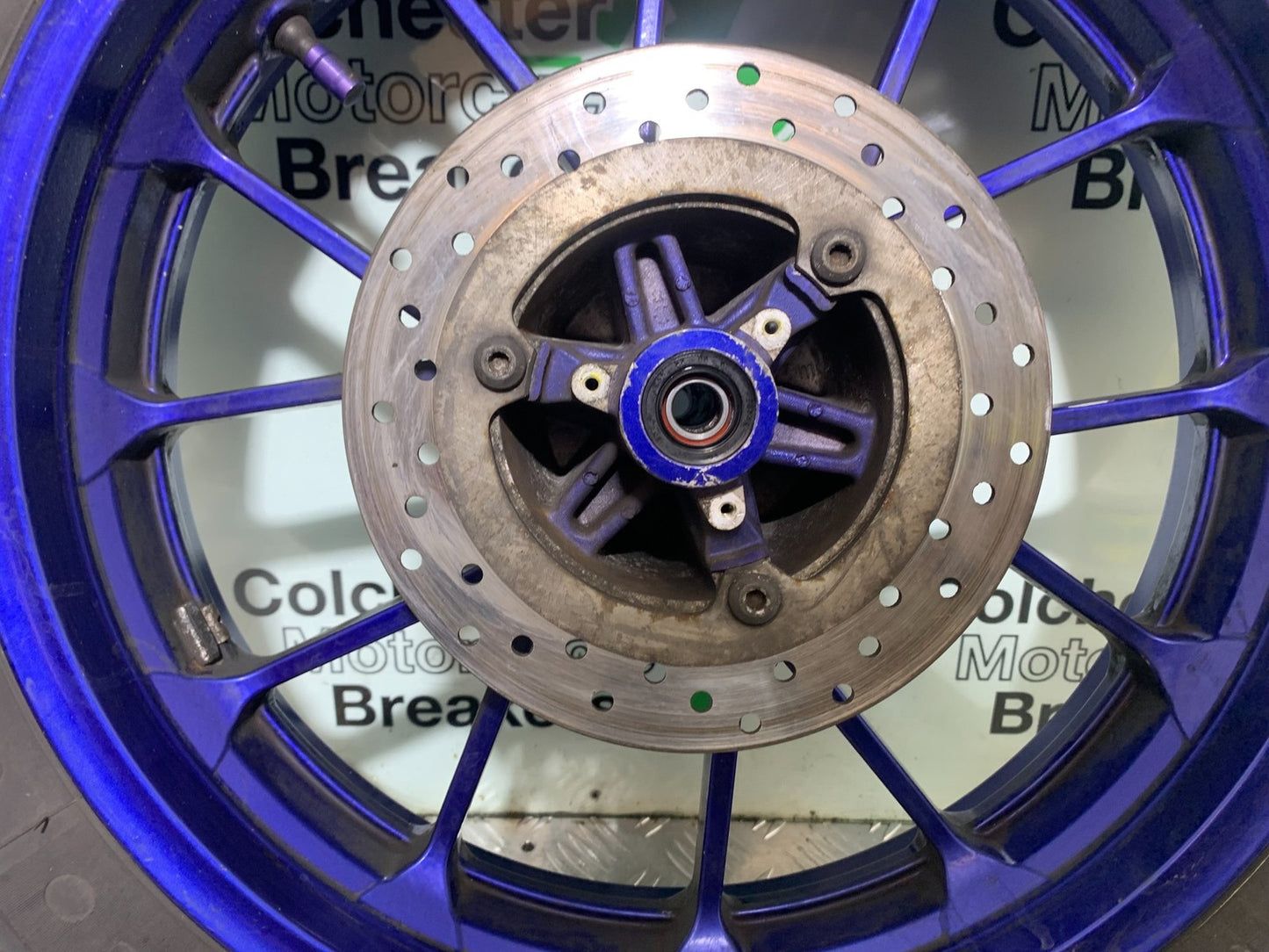 YAMAHA YZF-R125 YZF 125 REAR WHEEL AND DISC   YEAR 2019-2022 (CMB1263)