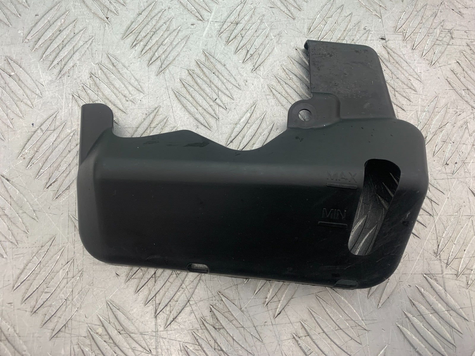TRIUMPH 675 STREET TRIPLE RX COOLANT BOTTLE COVER  2015- 2017 (CMB1299)