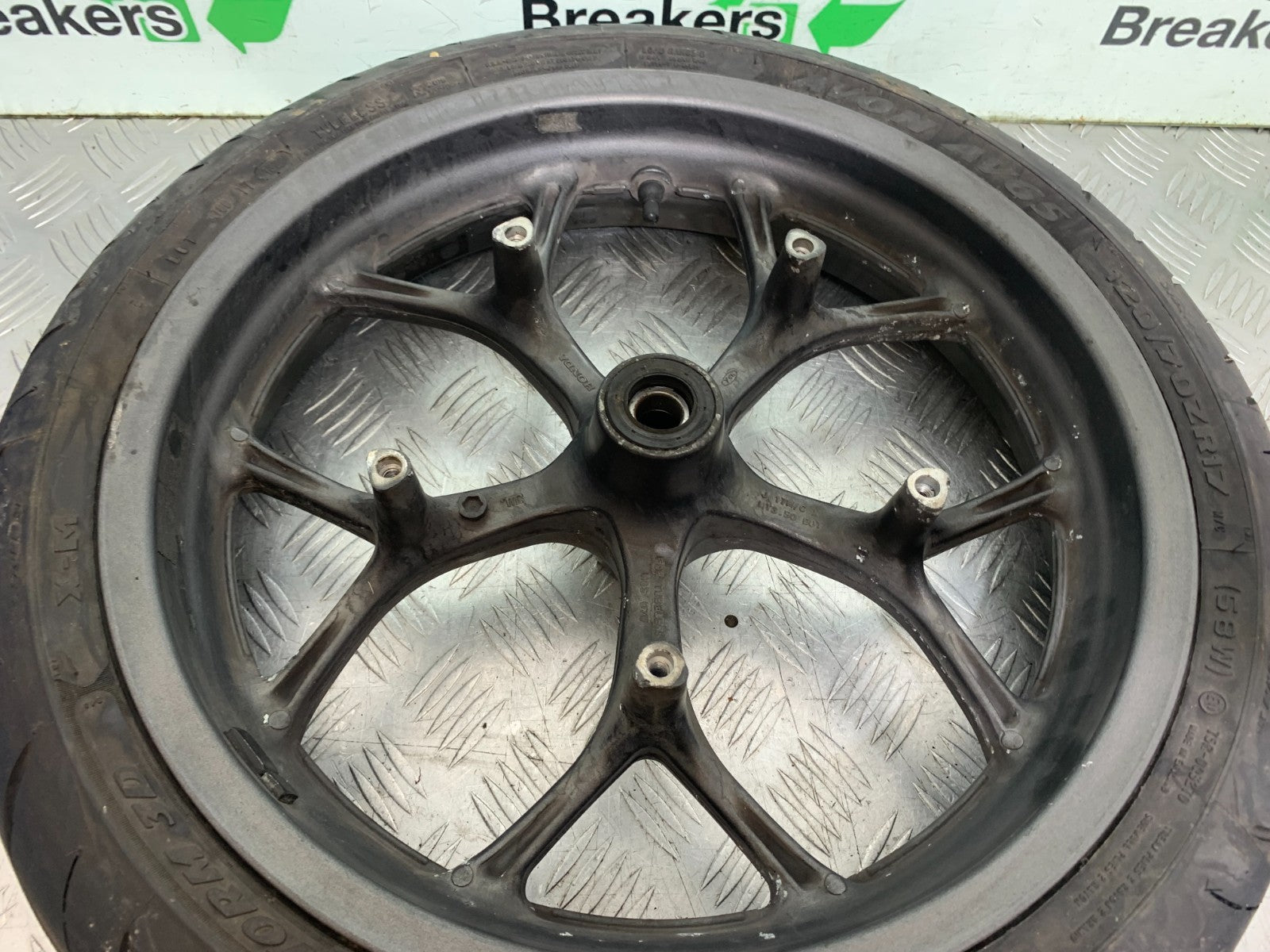 HONDA NC700 X FRONT WHEEL YEAR 2012-2014 (CMB1327)