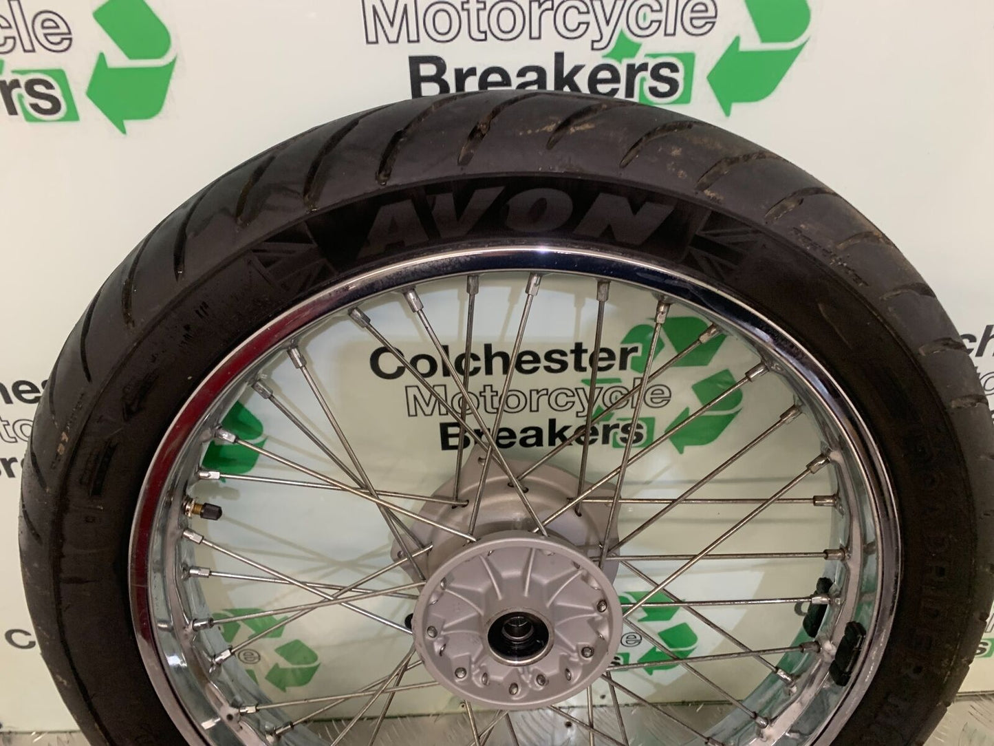 ROYAL ENFIELD 350 CLASSIC FRONT WHEEL  YEAR 2022 (STOCK 967)